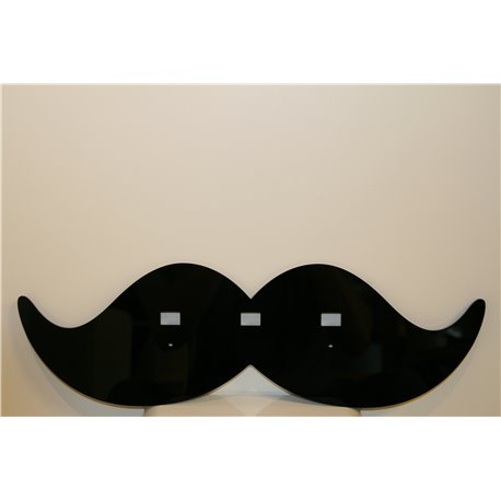 Coat Rack Moustache Black - Gamz