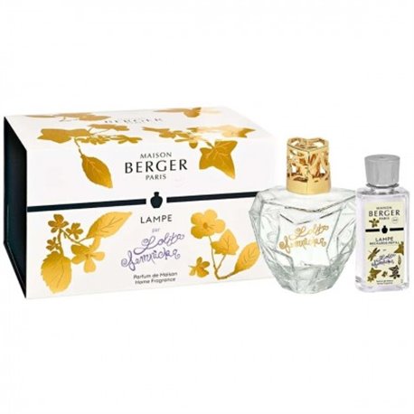 Coffret bouquet parfumé 400ml + recharge Transparente - Berger + Lolita Lempicka 