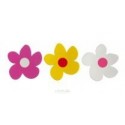 3 Flower Magnets - Basta Design