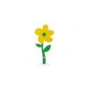 Yellow Flower Peg - Basta Design