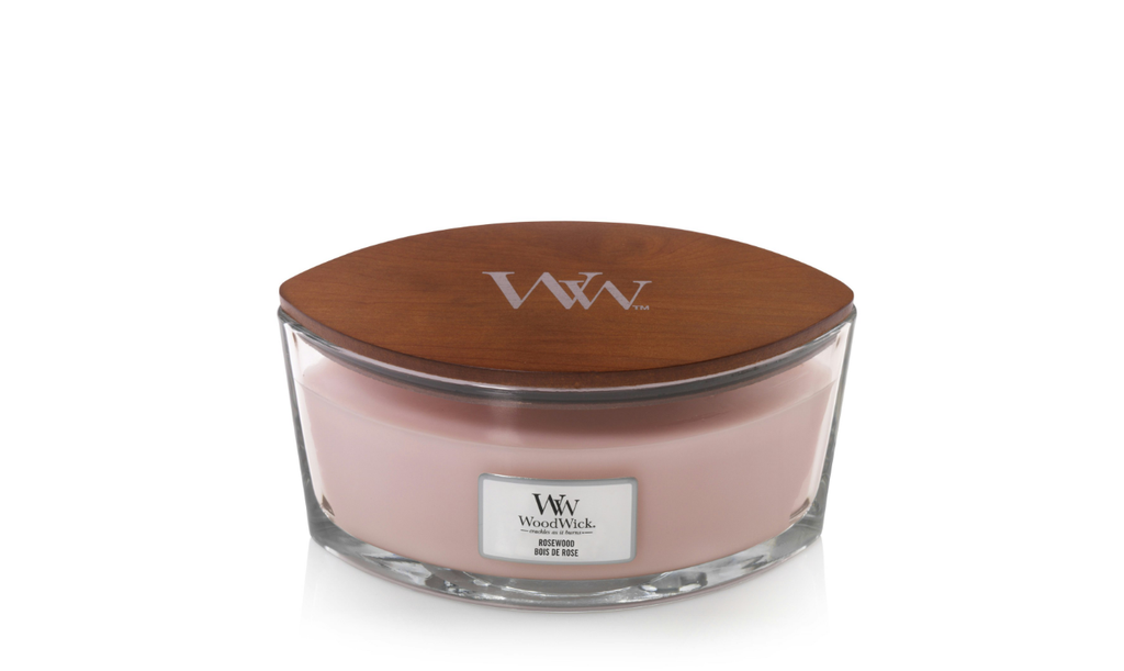 Bougie Rosewood Ellips - Woodwick