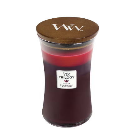 Bougie trilogy sun ripened berries large - Woodwick