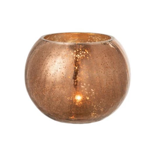 Photophore boule marron Large - Jline