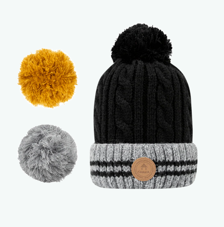 Bonnet Creamy Gin new black - Cabaia