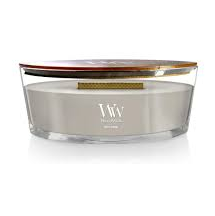 Bougie Wood Smoke ellipse - Woodwick