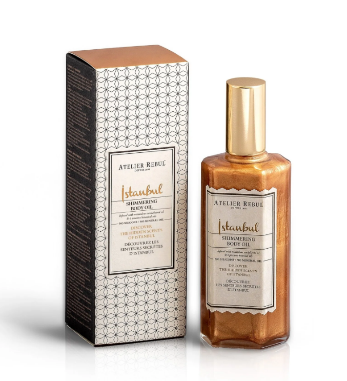 Huile Scintillante pour le Corps Istanbul 125ml - Atelier Rebul
