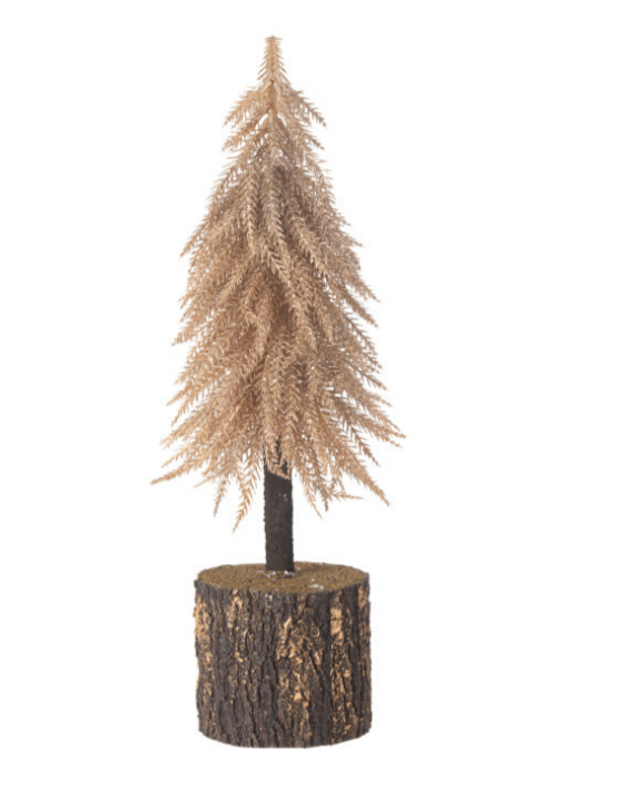 Sapin de Noël doré medium - Jline
