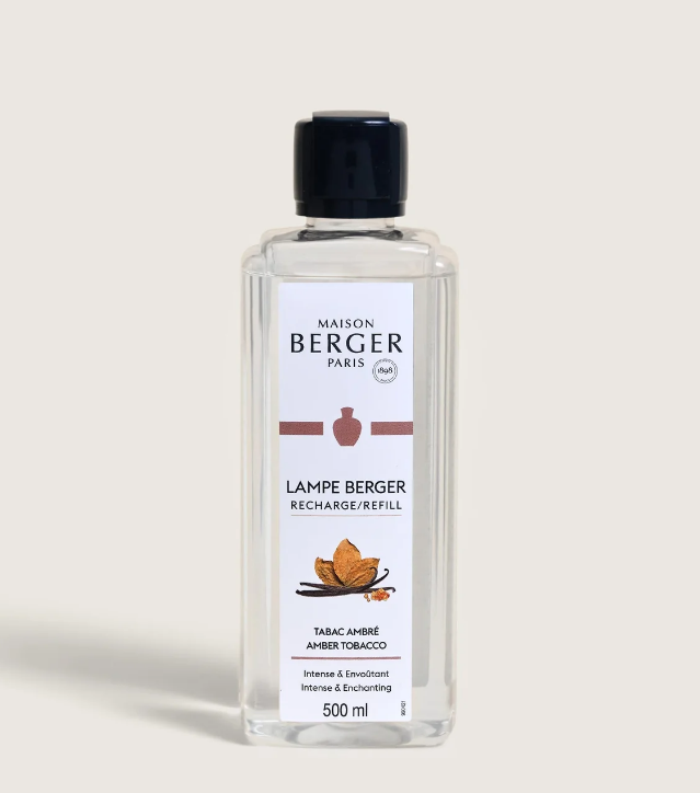 Recharge Tabac Ambré 500 ml - Lampe Berger Paris