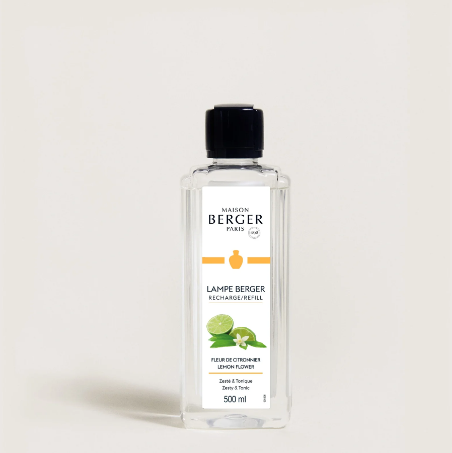 Recharge fleur de citronnier 500 ml - Lampe Berger Paris