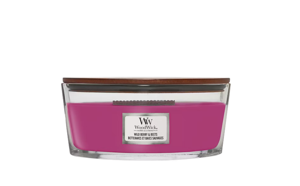 Bougie Wild berry beets ellipse - Woodwick