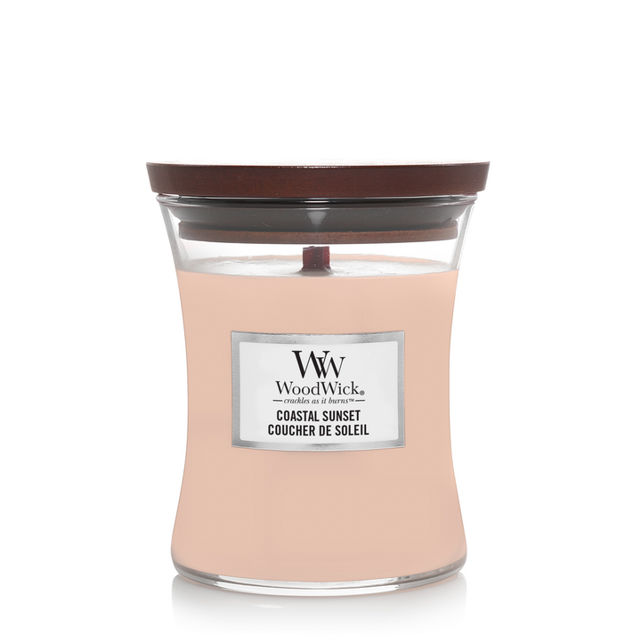 Bougie Coastle sunset médium - Woodwick