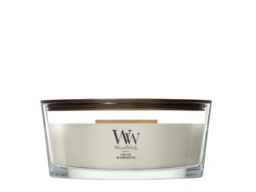 Bougie Au Coin du Feu ellipse - Woodwick