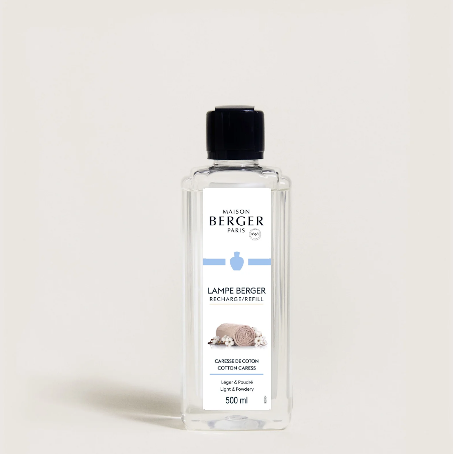 Recharge caresse de coton 500 ml - Lampe Berger Paris