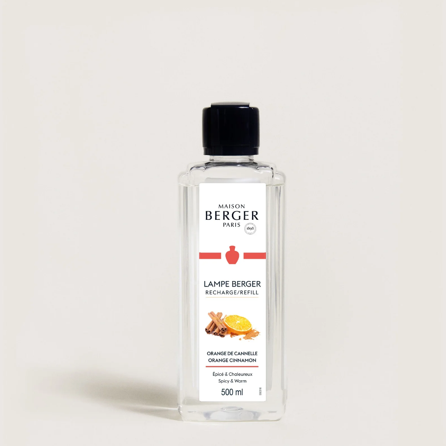Recharge orange de cannelle 500 ml - Lampe Berger Paris