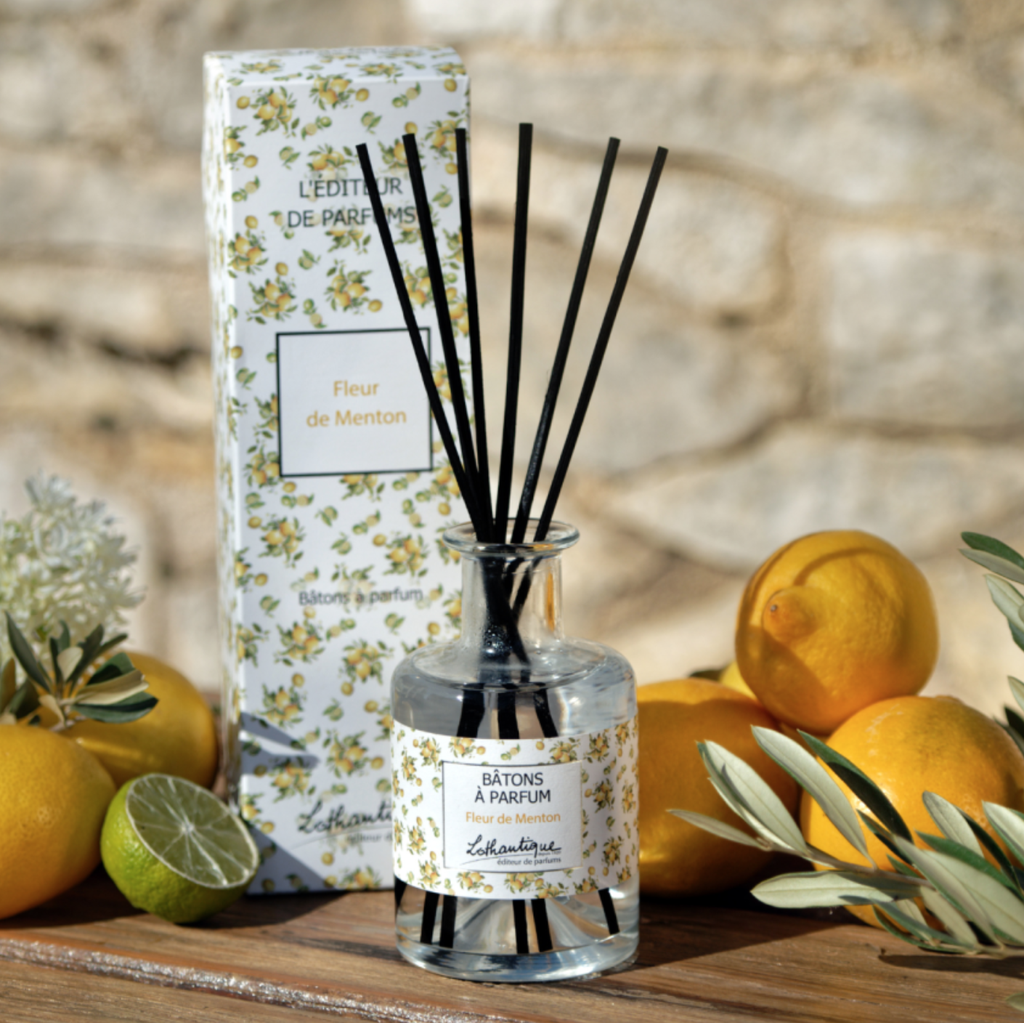 Bâtons à parfum Fleur de citron - Amélie et Mélanie 