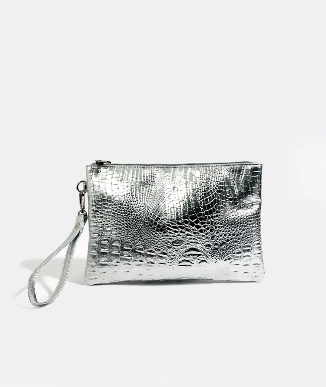 Pochette Regan Silver - Pia Rossini