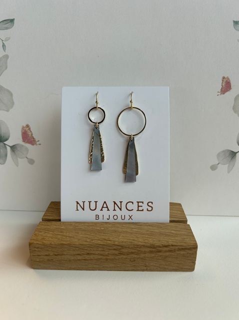 Boucles d'oreille Cirrila - Nuances 