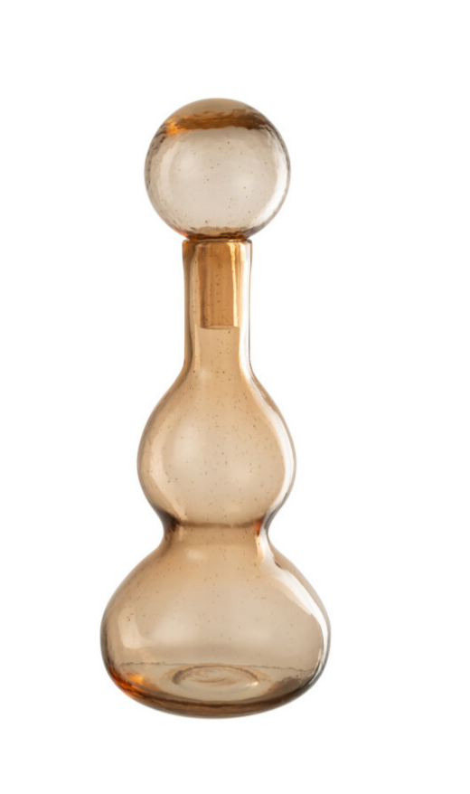 Décoration en verre caramel Small - Jline 