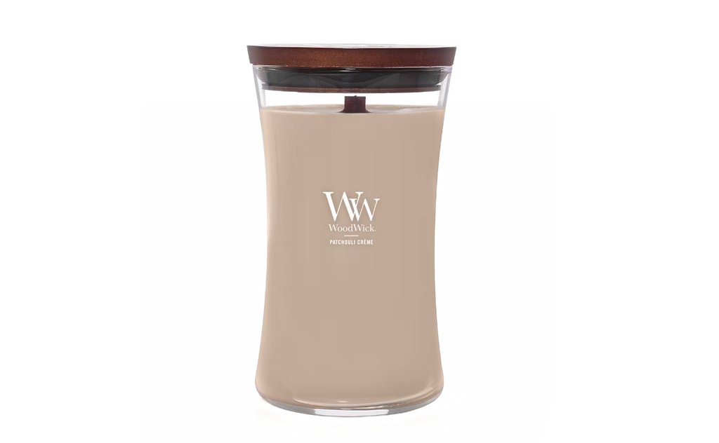 Bougie Patchouli Crème Large - WoodWick