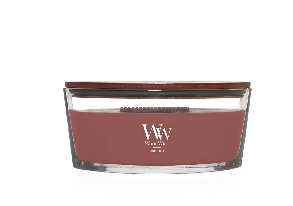 Bougie Rouge Oud Ellipse - WoodWick
