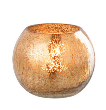 Photophore boule doré small - Jline