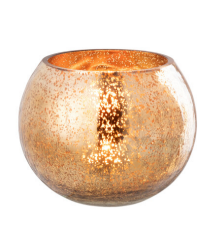 Photophore boule doré medium - Jline