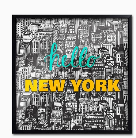 Tableau Hello New Yorck - Fancy 