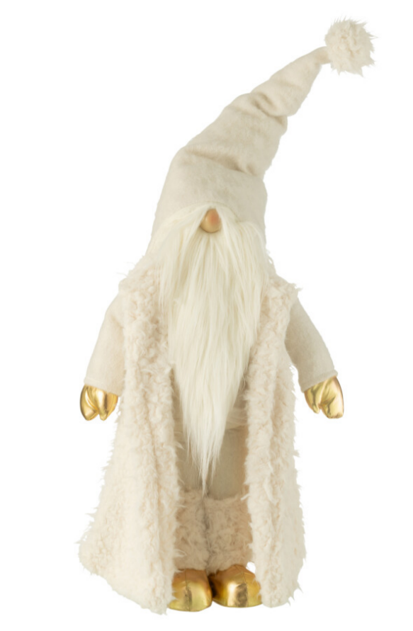 Lutin blanc avec longue veste large - Jline 