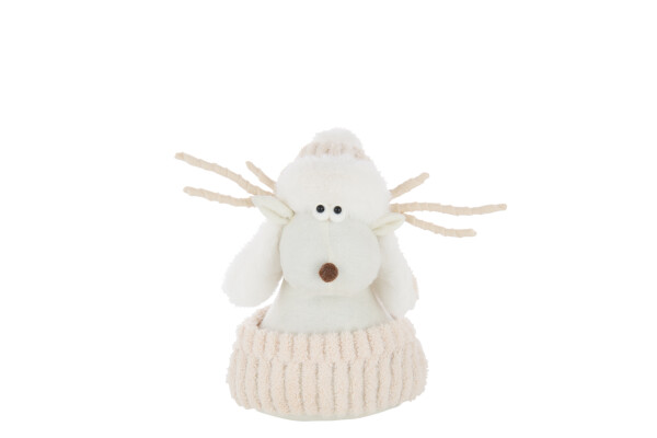 Renne avec chapeau blanc - Jline 