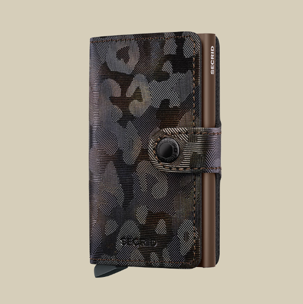 Miniwallet Jungle Brown - Secrid 