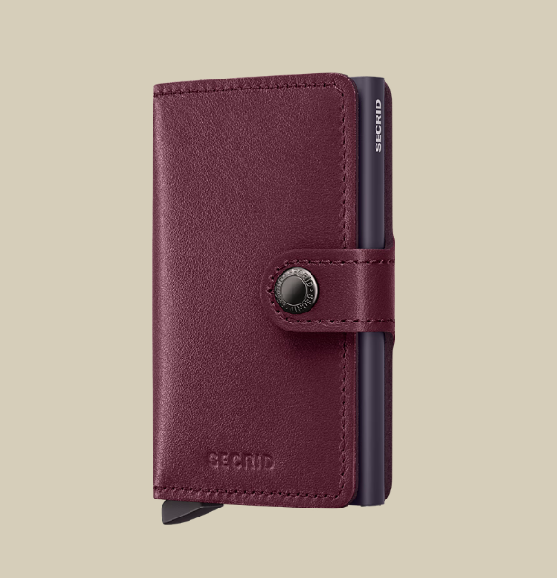 Miniwallet Original Cranberry - Secrid 