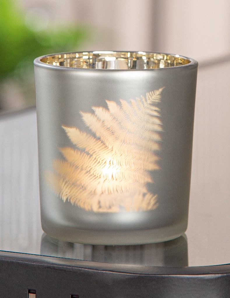 [58043] Photophore motif fougère small - Gilde 