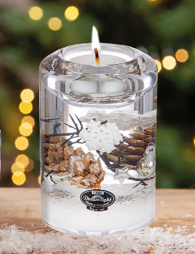 Bougeoir Winter Story large - Gilde 