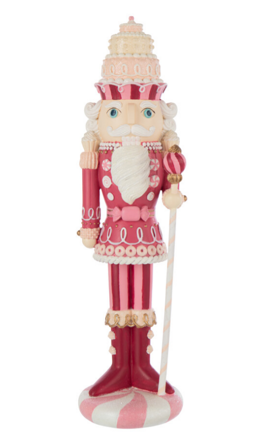 Casse-Noisette bonbon blanc et rose large - Jline 