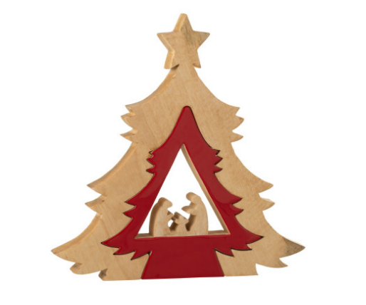 Crèche dans l'arbre - Jline 