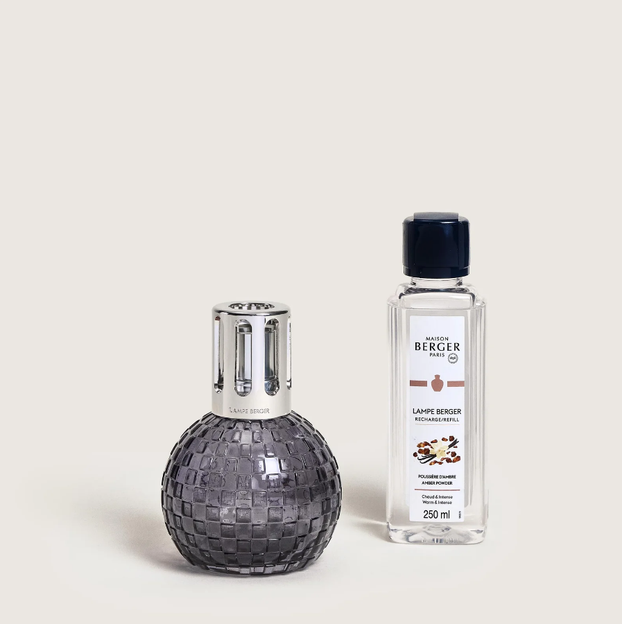 Coffret lampe Disco gris - Maison Berger Paris 