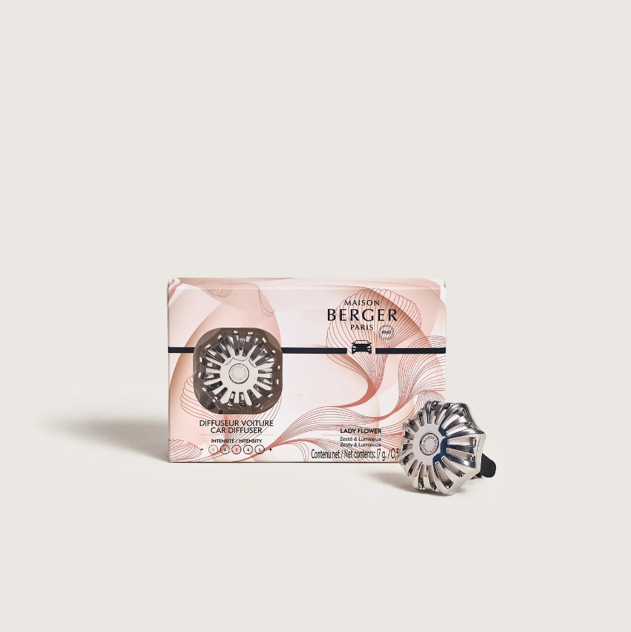 Diffuseur voiture Corali Lady Flower - Maison Berger Paris 