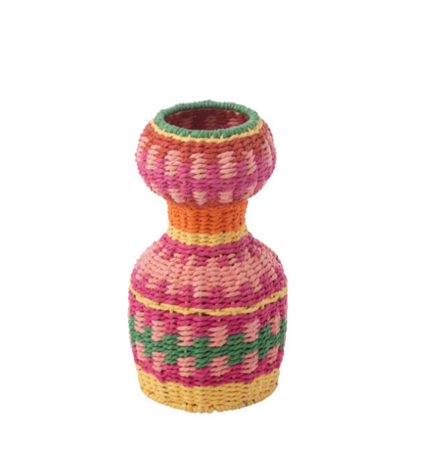 Vase en osier multiclore - Jline 