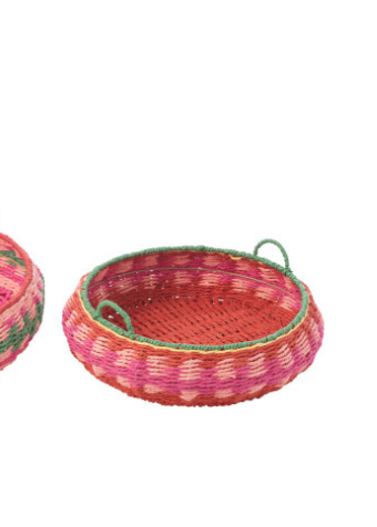 Plateau rond multicolore Small - Jline 