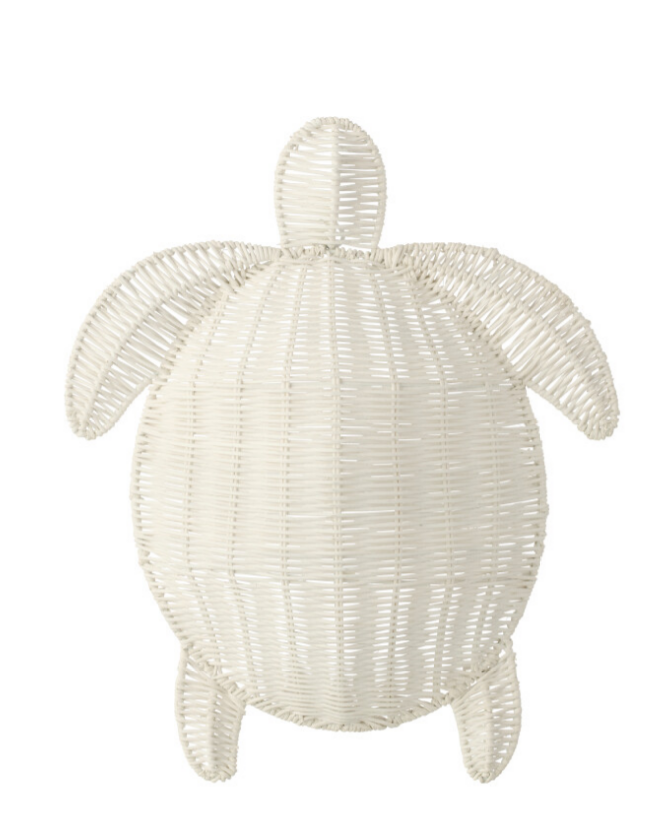 Tortue murale blanc Large - Jline 