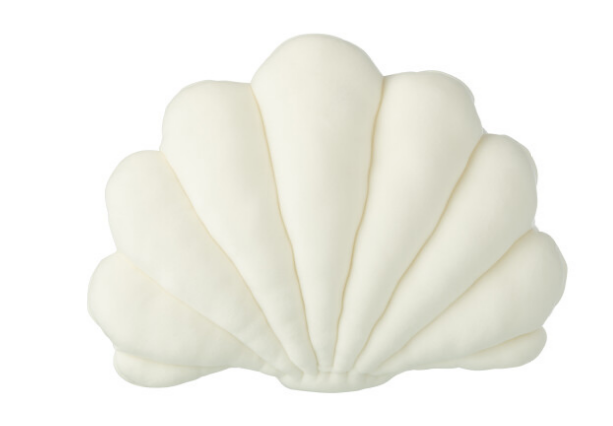 Coussin coquillage blanc - Jline 