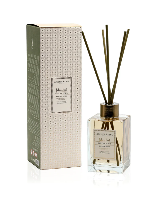 Bâtonnets parfumés Istanbul GOLDEN HOUR 515 ml - Atelier Rebul
