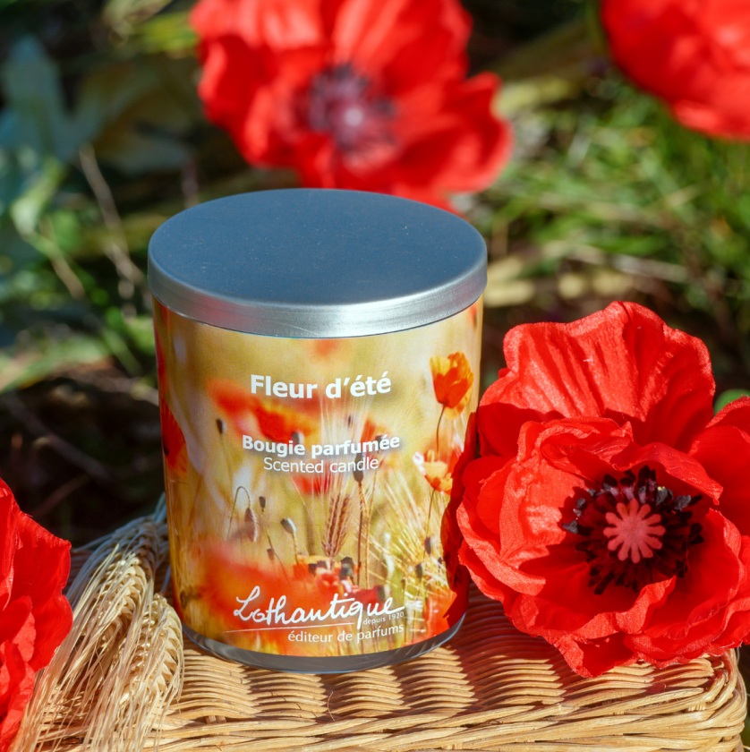Bougie parfumée Fleur d'été - Amélie et Mélanie 