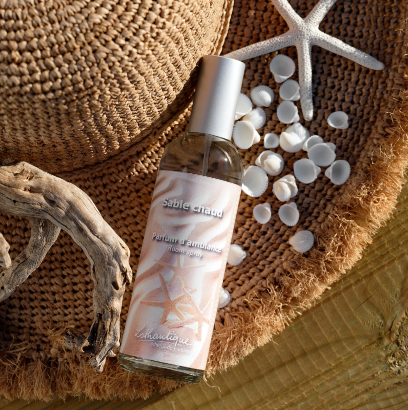 Parfum d'ambiance Sable chaud - Amélie et Mélanie 