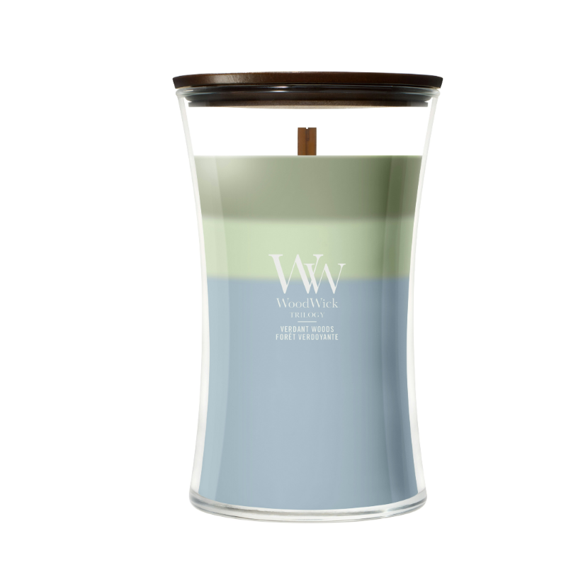 Bougie Trilogy Forêt Verdoyante Large - WoodWick