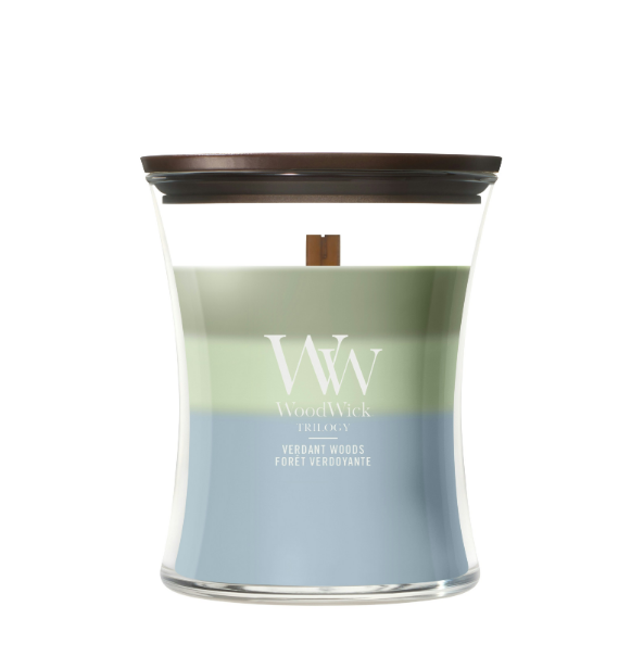 Bougie Trilogy Forêt Verdoyante Medium - WoodWick