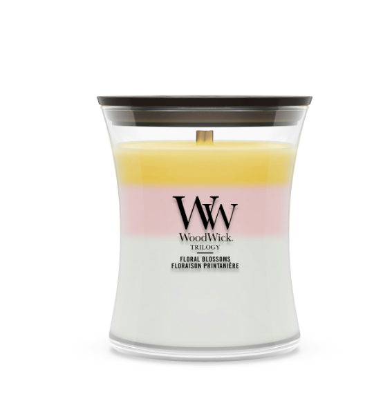 Bougie Floraison printanière Medium - WoodWick