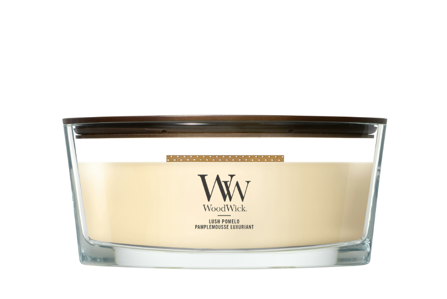 Bougie Pamplemousse Luxuriant Ellipse - WoodWick