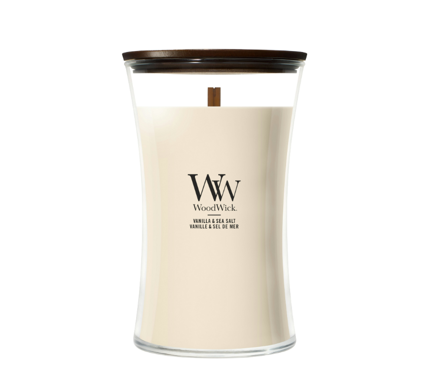 Bougie Vanilla Sea Salt Large - WoodWick