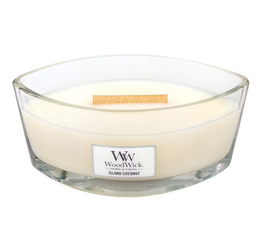 Bougie Island coconut Ellips - Woodwick